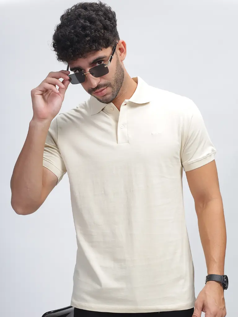 100% Pure Supima Cotton Polo - Beach (Beige)