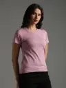 100% Pure Supima Cotton V Neck - Blush (W)